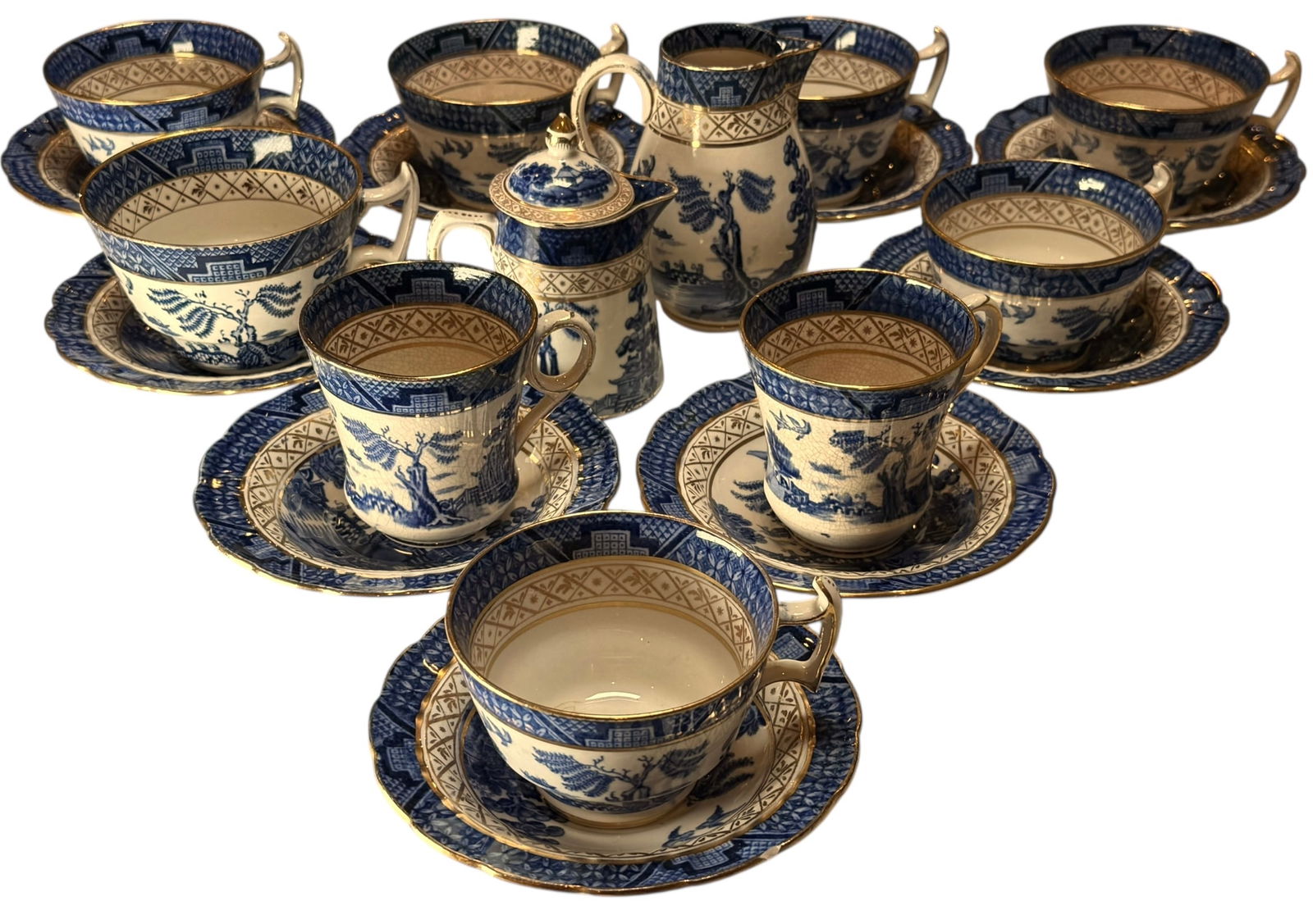 Booths Realold Willow Tea Set (1 of 1)