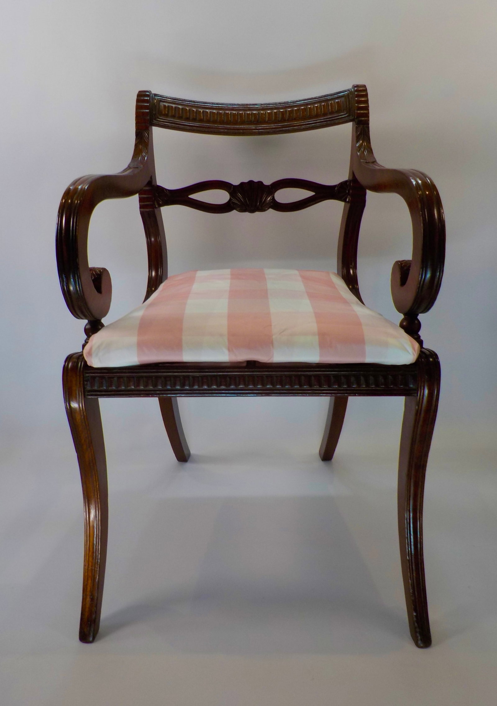 American Klismo Mahogany Arm Chair (1 of 4)