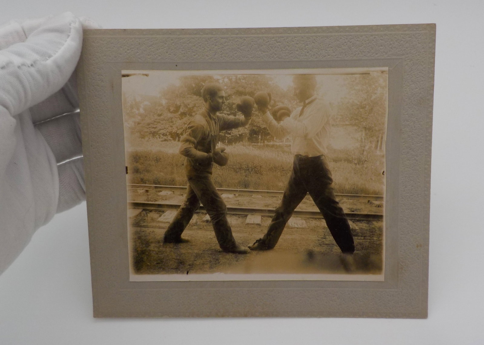 Vintage Sporting Boxing Photo (1 of 1)
