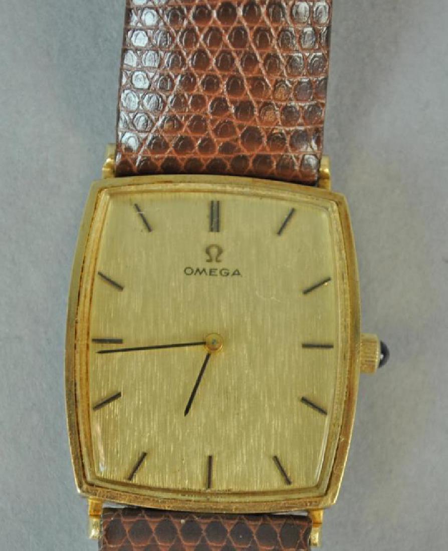 GENTS OMEGA GOLD CASE WATCH (1 of 2)