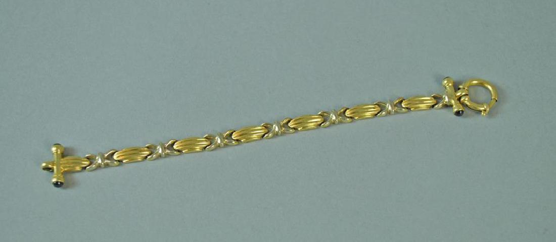GOLD FANCY LINK BRACELET (1 of 3)