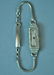 ART DECO DIAMOND & PLATINUM CASE LADIES WATCH - 2