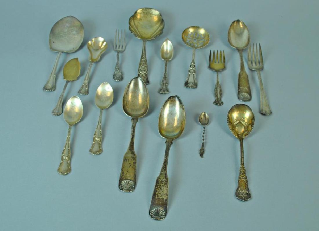 (16) PIECE STERLING & COIN SILVER GROUP (1 of 1)