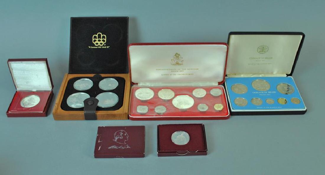 (6) PIECE SILVER PROOF COLLECTIBLE COIN GROUP (1 of 1)
