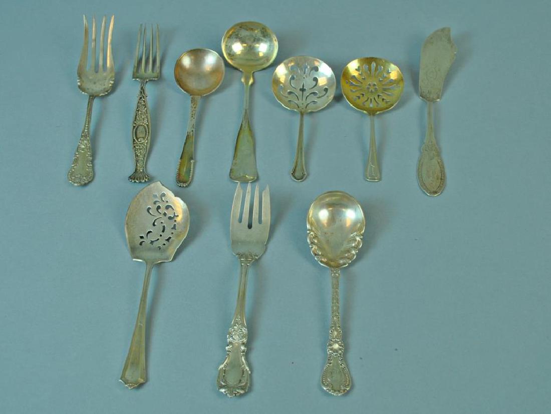 (10) PIECE STERLING FLATWARE GROUP (1 of 1)