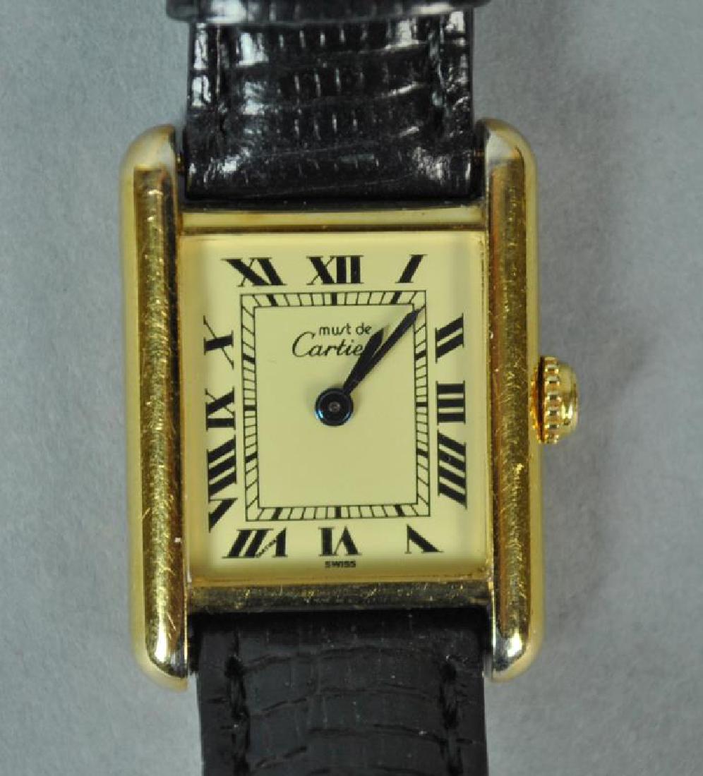 cartier vermeil quartz argent 925 price