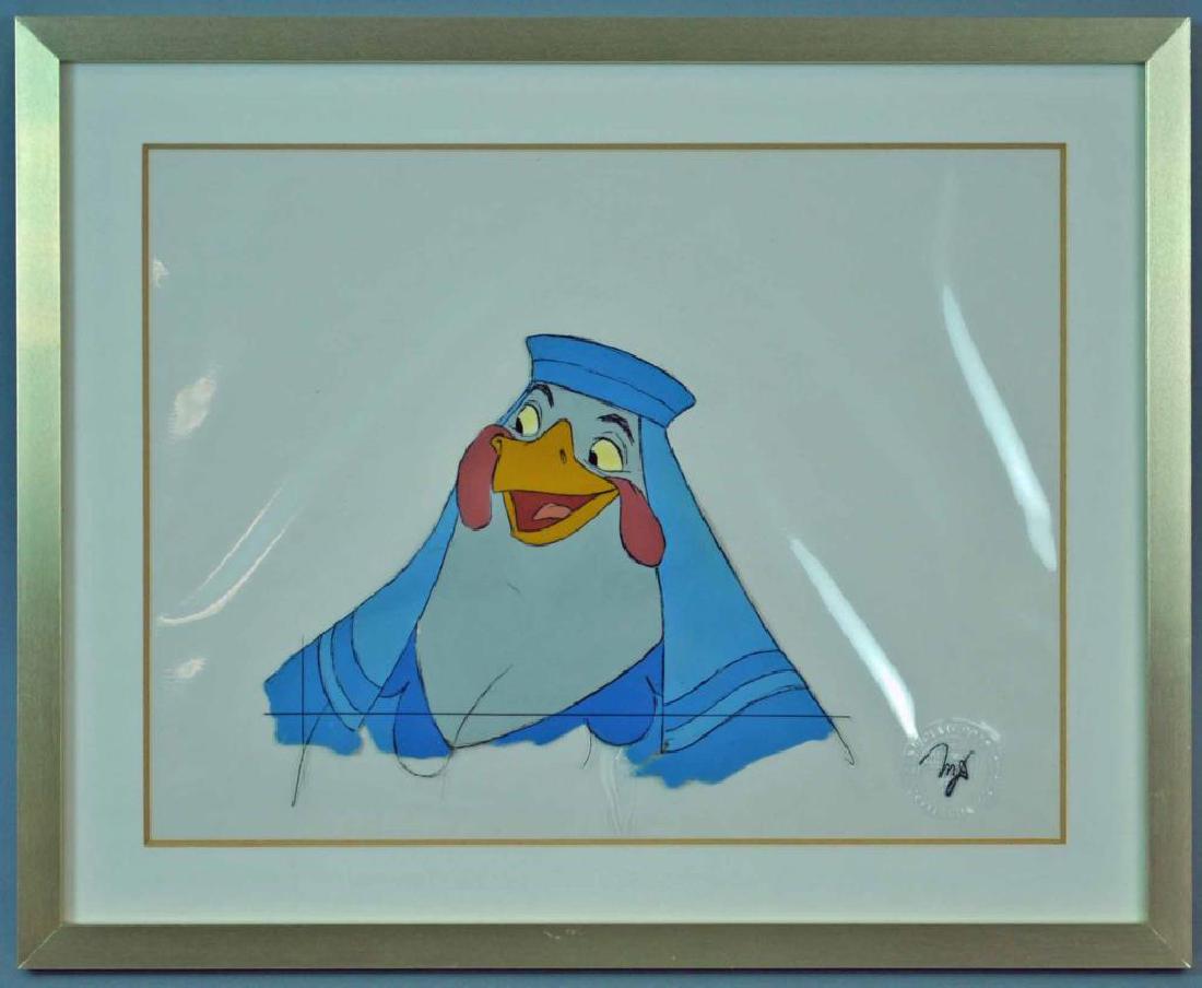 ROBIN HOOD DISNEY PRODUCTION CEL - LADY KLUCK (1 of 4)