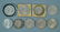 (9) MORGAN US SILVER DOLLAR COINS