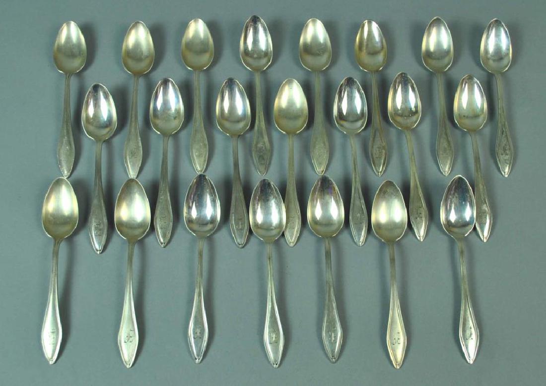 (26) PIECE STERLING SPOON SET (1 of 2)