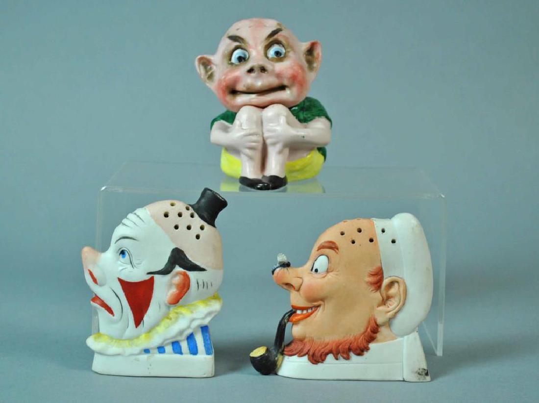 3-FIGURAL MATCH HOLDERS, LIKELY SCHAFER & VATER (1 of 2)