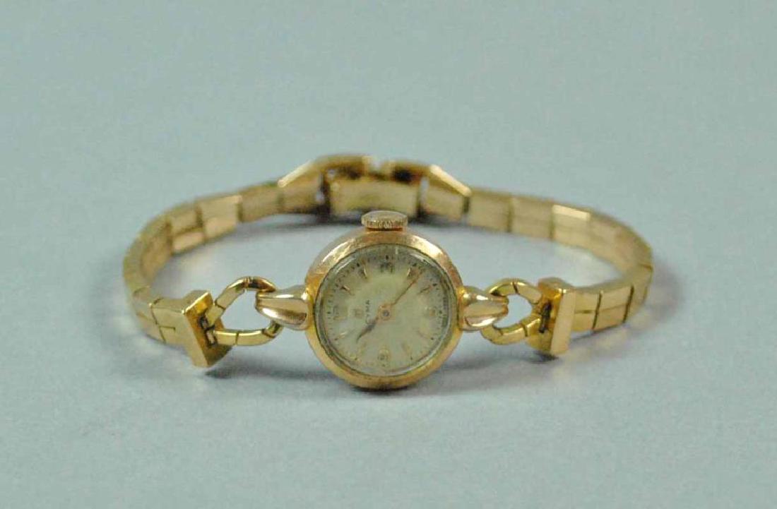 LADIES CYMA 18K BRACELET WATCH (1 of 2)