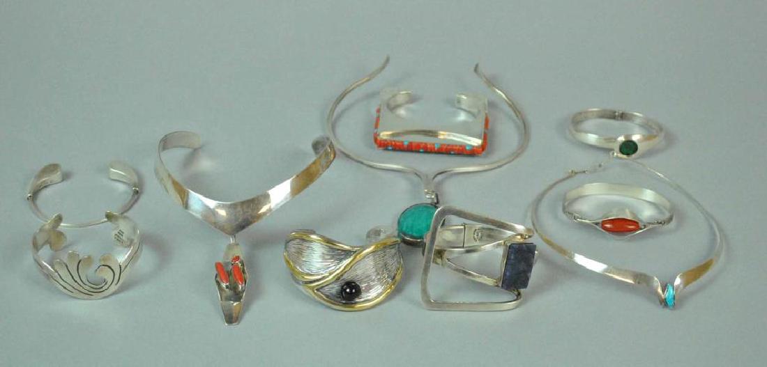 (10) STERLING COLLARS & CUFFS (1 of 3)