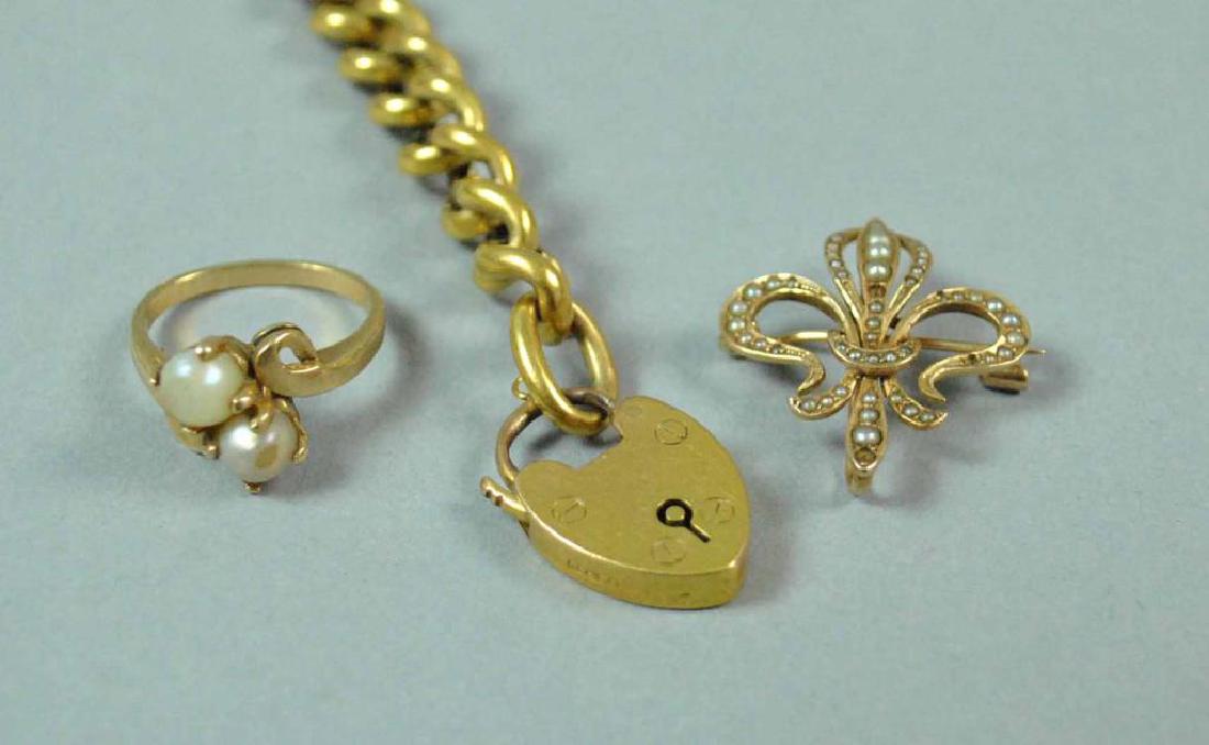 (3) PIECE GOLD JEWELRY GROUP (1 of 1)