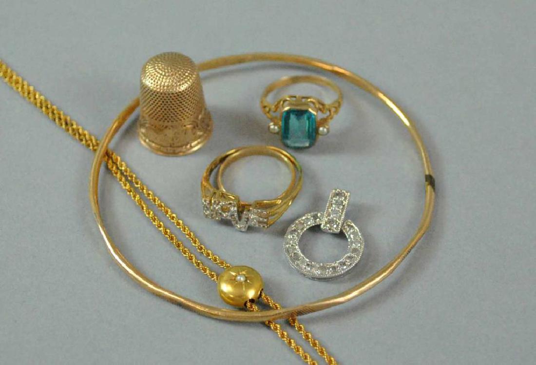 (7) PIECE 10K JEWELRY & OBJECT GROUP (1 of 1)