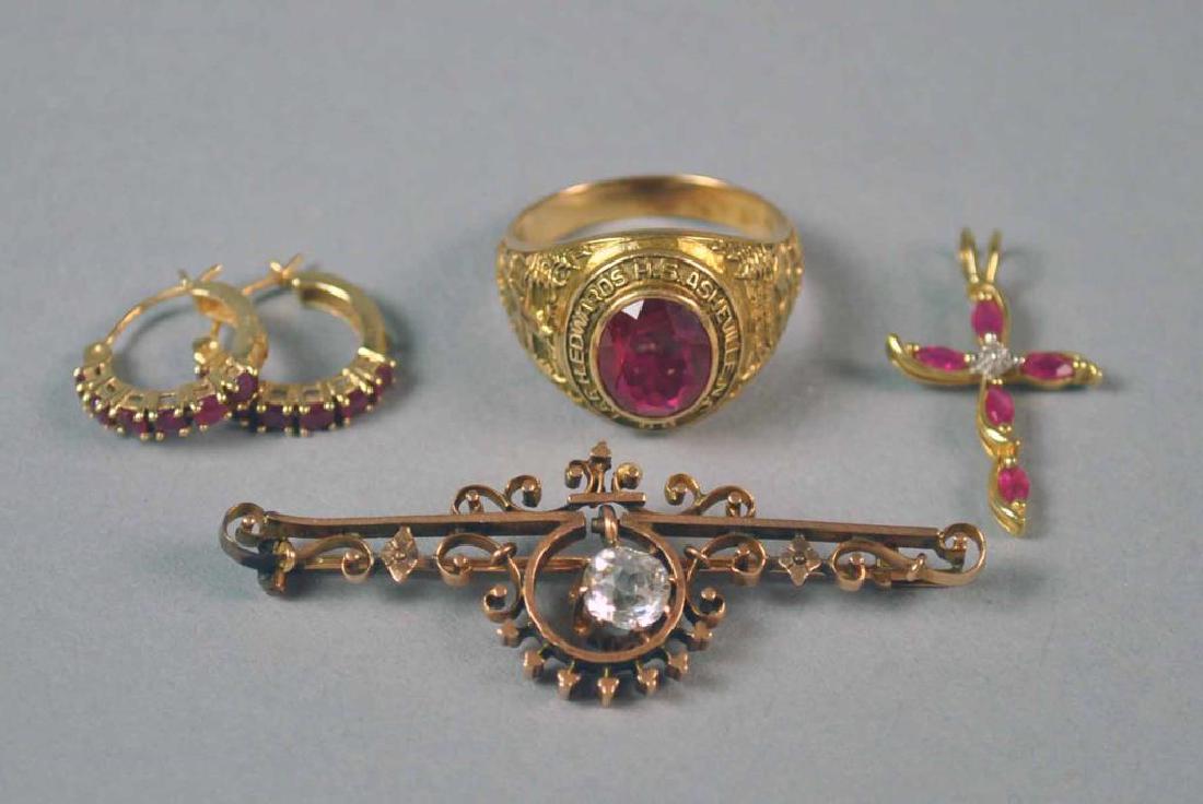 (4) PIECE 10K JEWELRY GROUP (1 of 1)