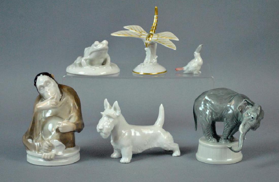 (6) ROSENTHAL PORCELAIN ANIMAL & INSECT FIGURES (1 of 7)