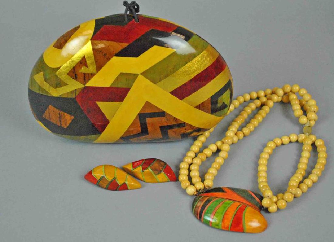 (3) PIECE RAFAEL SANCHEZ PAINTED LADIES GROUP (1 of 6)