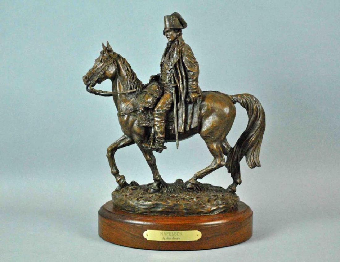 RON TUNISON BRONZED SCULPTURE - NAPOLEON (1 of 5)