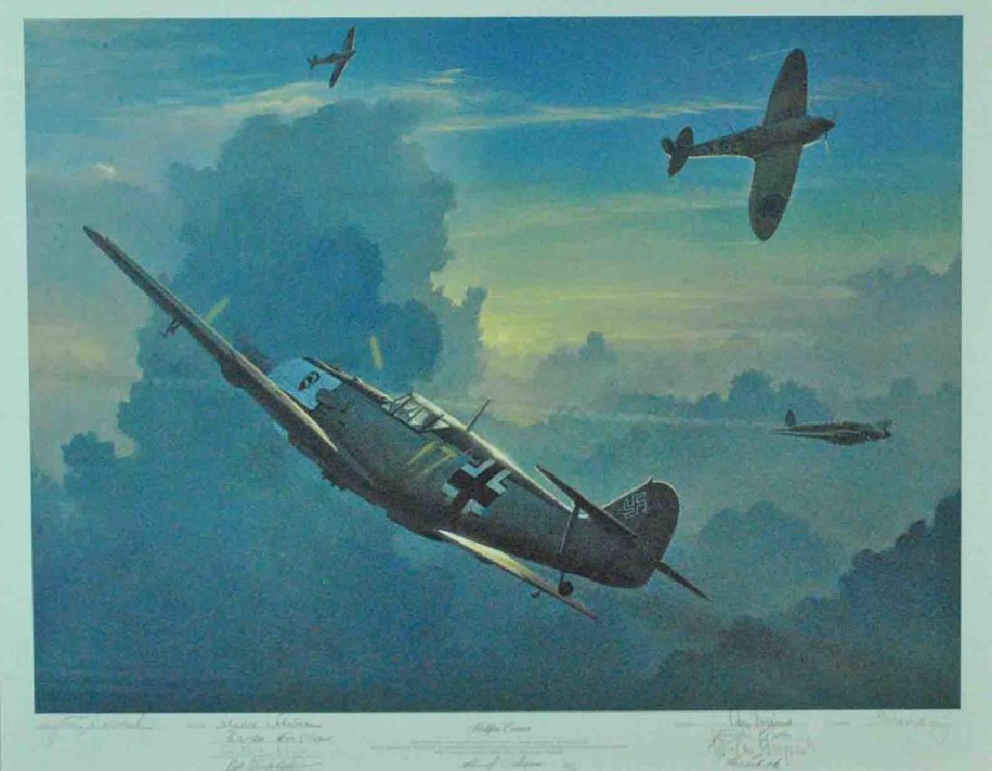 WILLIAM PHILLIPS AVIATION PRINT - HELLFIRE CORNER (1 of 5)