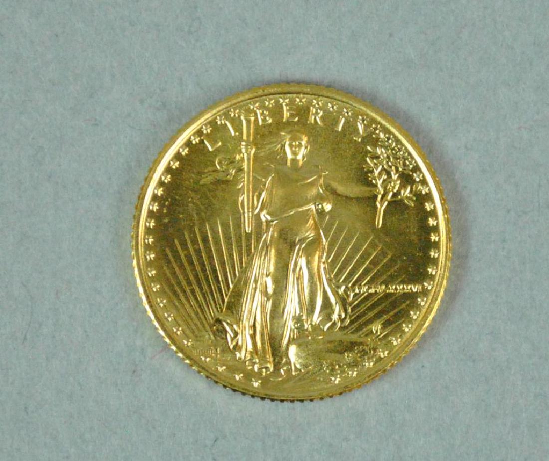1986 US GOLD EAGLE $5 COIN (1 of 2)