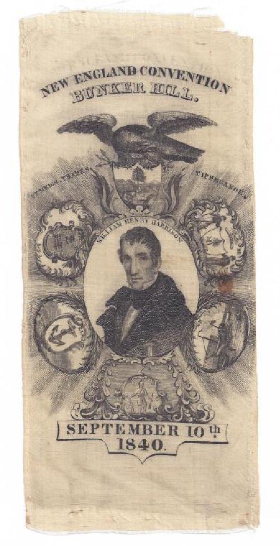 1840 SILK COMMEMORATIVE RIBBON (1 of 1)