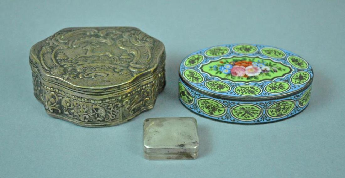 (3) HINGED SILVER BOXES (1 of 6)