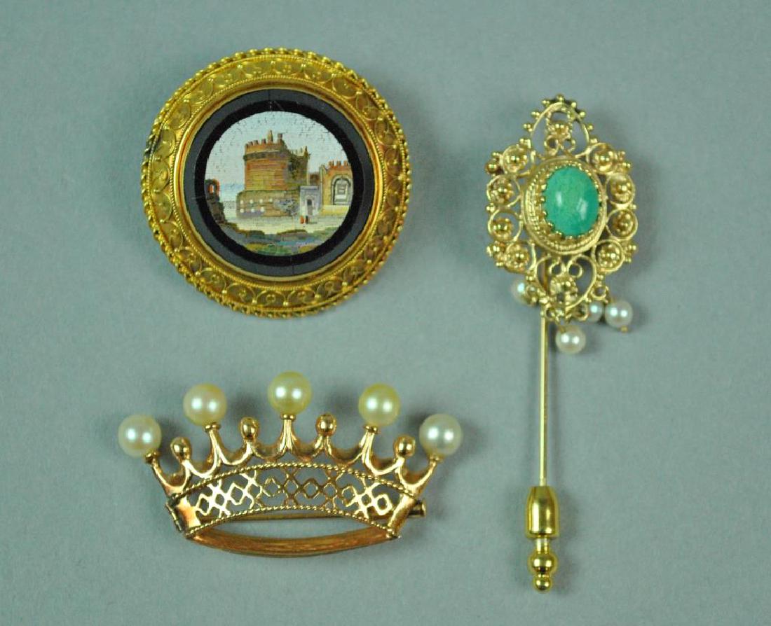 (3) PIECE GOLD JEWELRY GROUP (1 of 3)