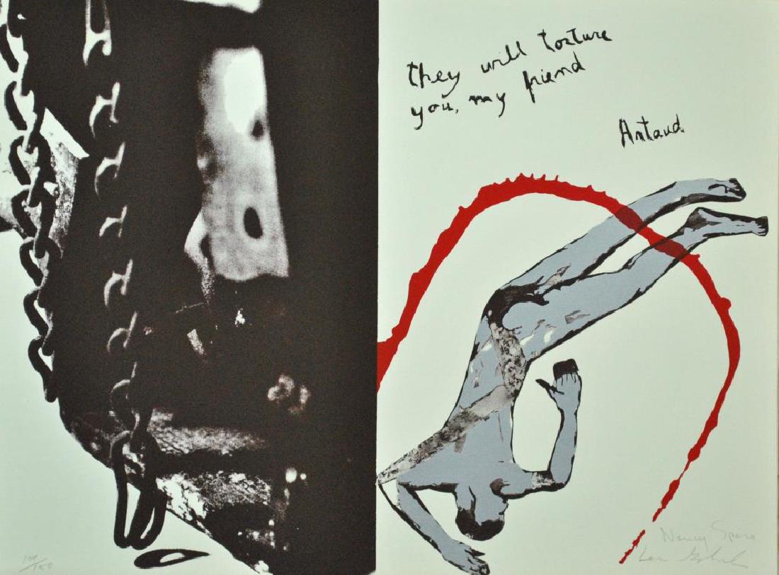 (5) NANCY SPERO & LEON GOLUB SCREENPRINTS (1 of 7)