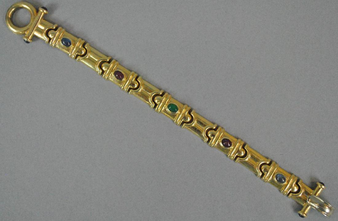14K GEMSTONE BRACELET (1 of 3)