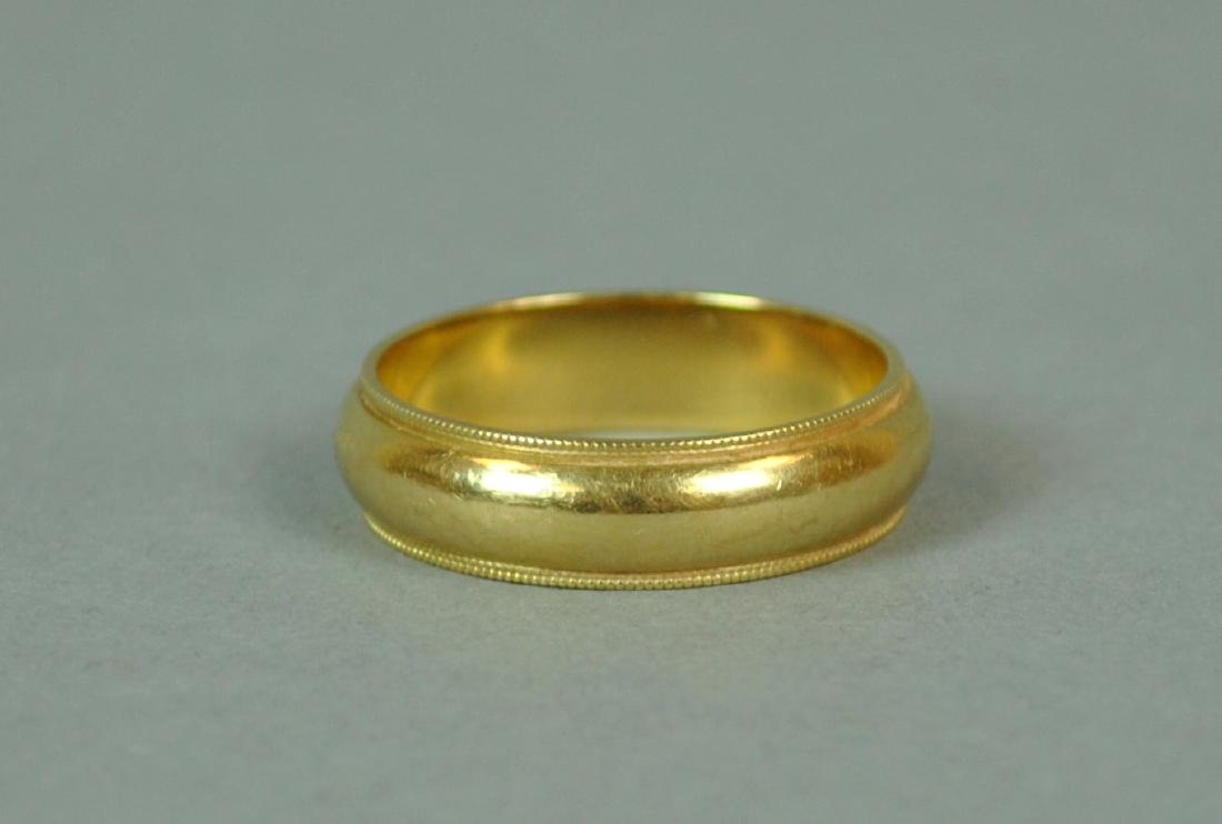 GENT'S 14K WEDDING BAND (1 of 1)