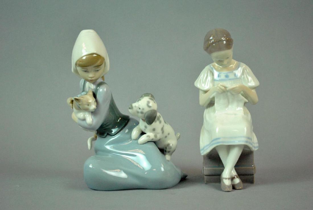 (2) FIGURINES - LLADRO AND BING & GRONDAHL (1 of 1)