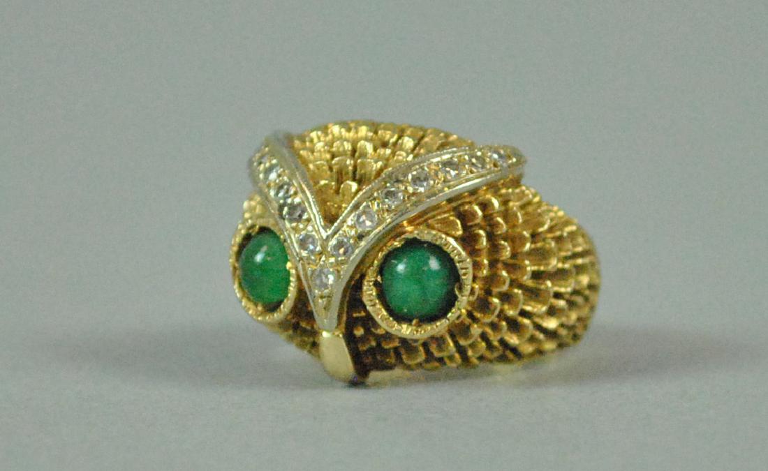 14K OWL RING (1 of 4)