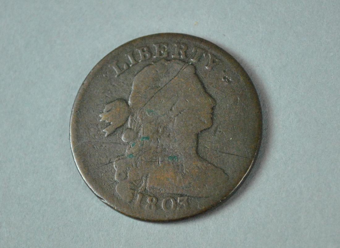 (21) US LARGE CENT COPPER COINS (1 of 2)