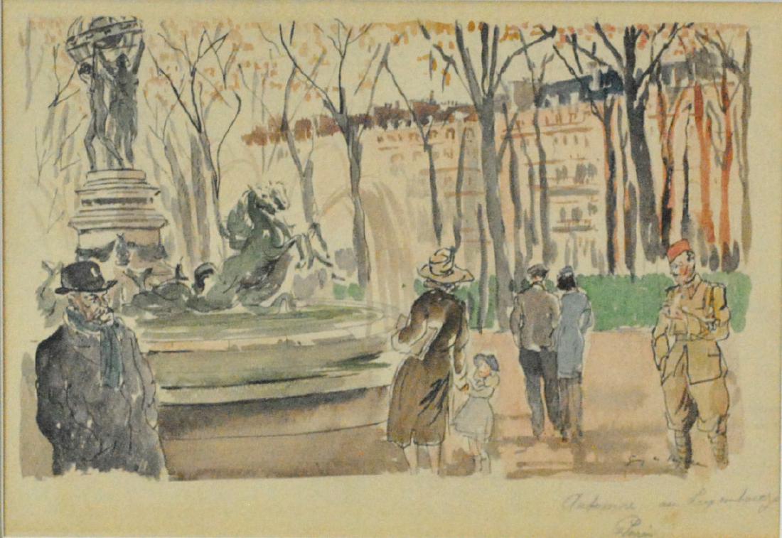 GUY DE NEYRAC (French, 1900-1950), (2) PAINTINGS (1 of 6)