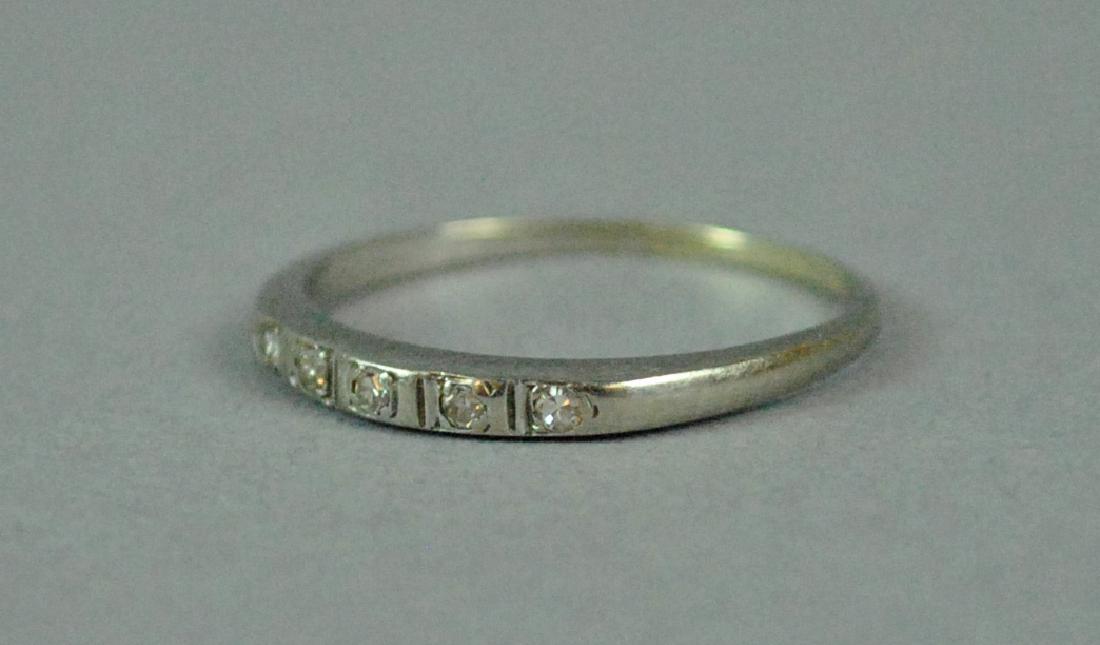 18K DIAMOND BAND (1 of 4)