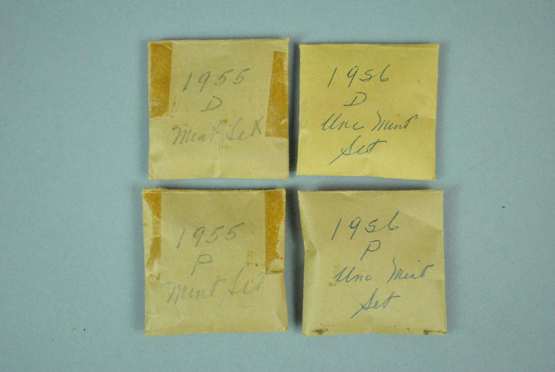 (4) UNCIRCULATED ASSEMBLED US COIN SETS (1 of 2)