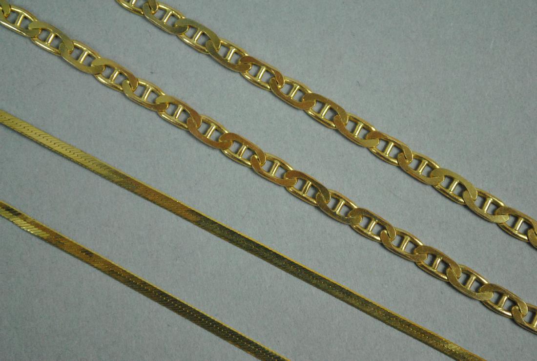 (2) 14K GOLD NECKCHAINS (1 of 3)
