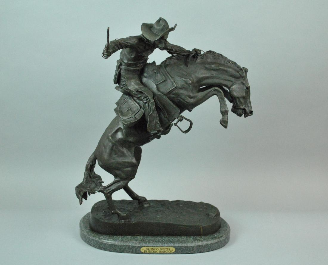 AFTER FREDERICK REMINGTON - BRONCO BUSTER (1 of 5)
