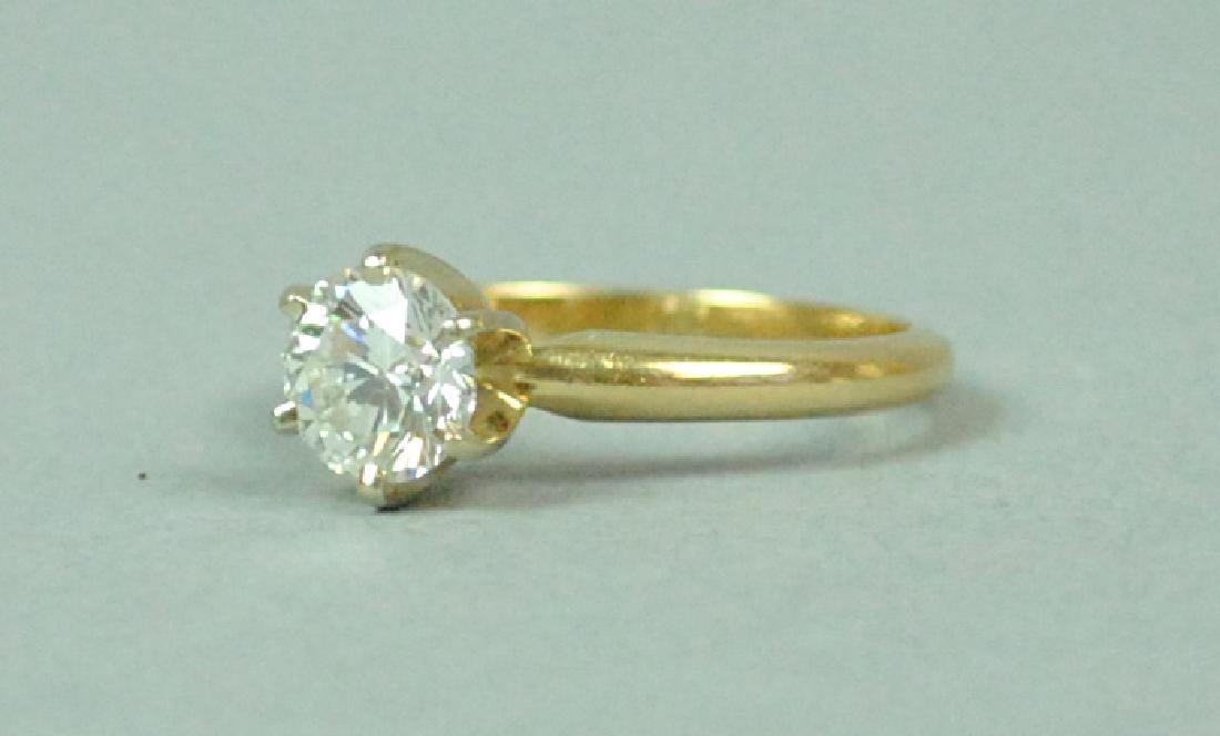 14K DIAMOND ENGAGEMENT RING, 0.94CT (1 of 4)