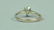 14K PEAR CUT DIAMOND ENGAGEMENT RING - 4