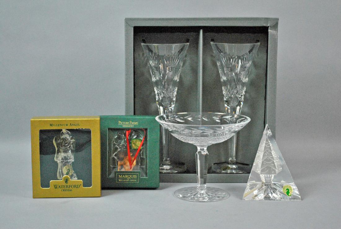 (6) WATERFORD CRYSTAL ITEMS (1 of 3)