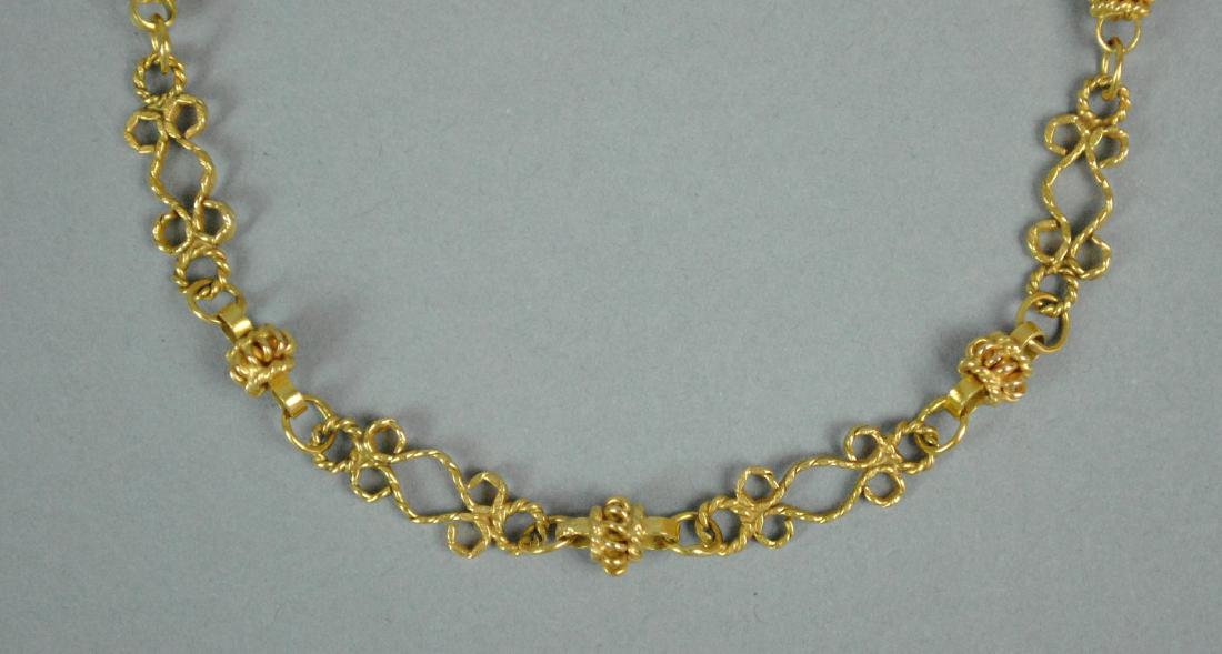 14K FANCY LINK NECKLACE (1 of 3)