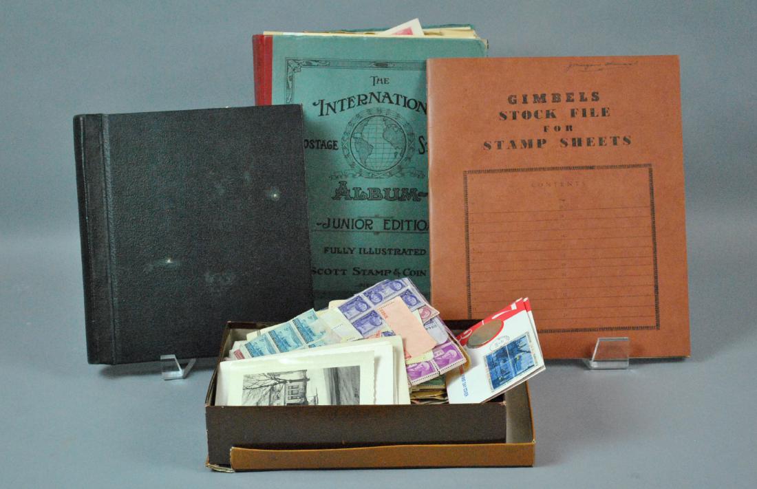 MODEST 1930/40'S PHILATELIST STAMP COLLECTION (1 of 12)