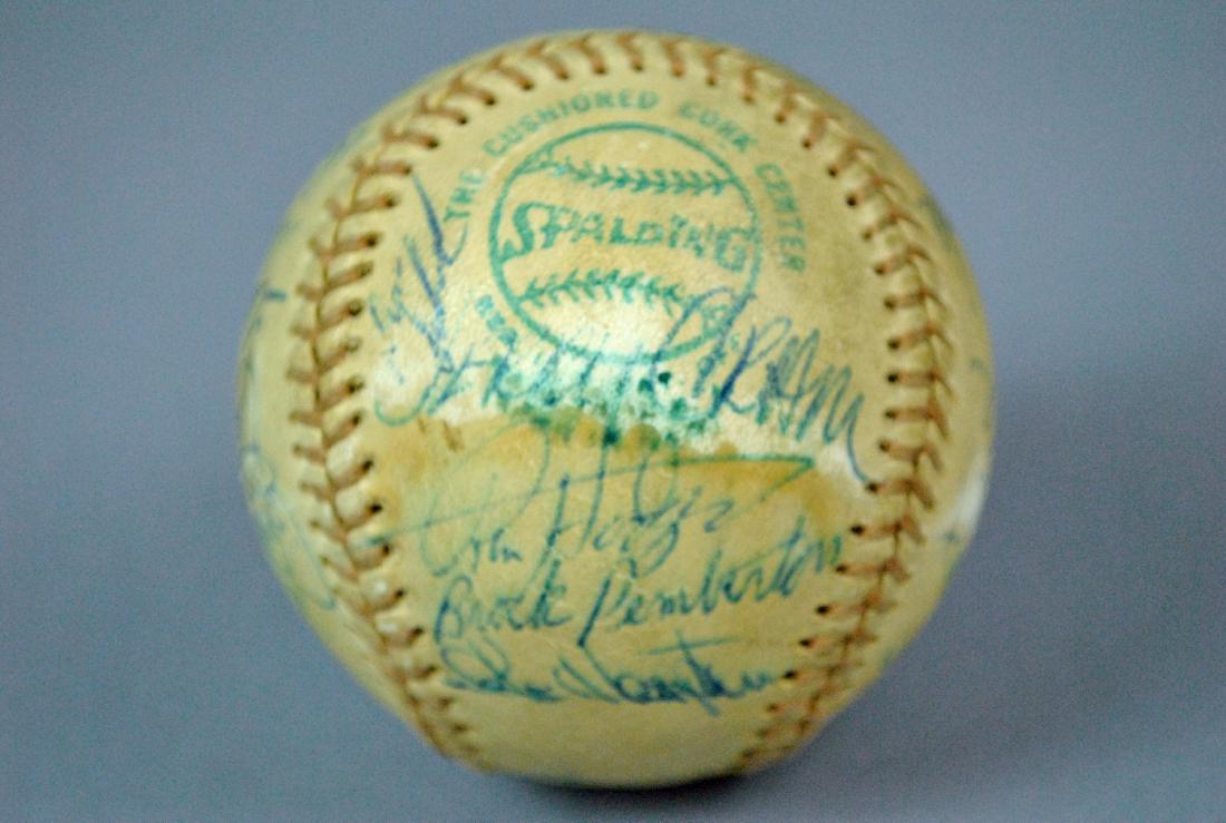1974? SIGNED NY METS TEAM BALL (1 of 6)