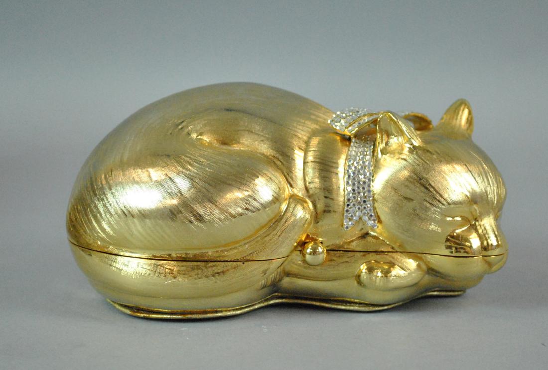 JUDITH LEIBER CAT MINAUDIERE (1 of 6)