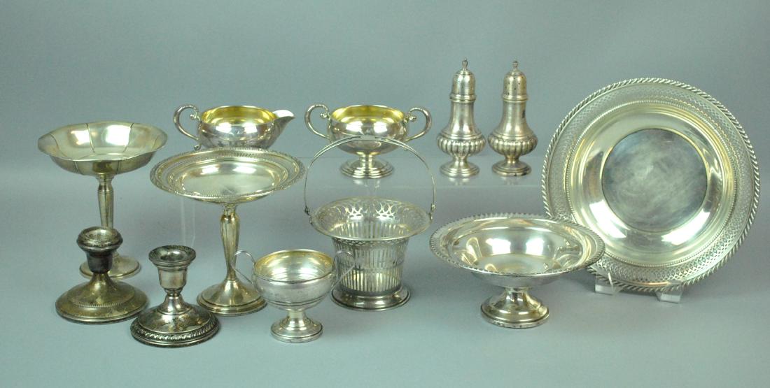 (12) PIECE STERLING TABLEWARES GROUP (1 of 4)