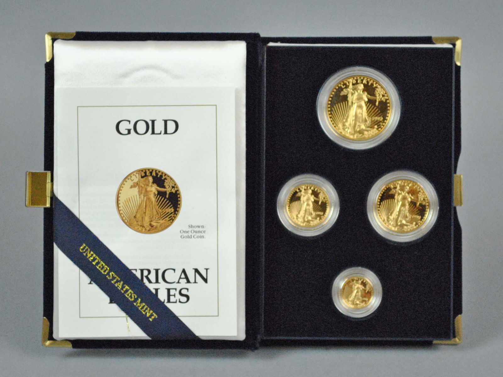 1992 AMERICAN EAGLE 4-COIN GOLD PROOF SET (1 of 2)