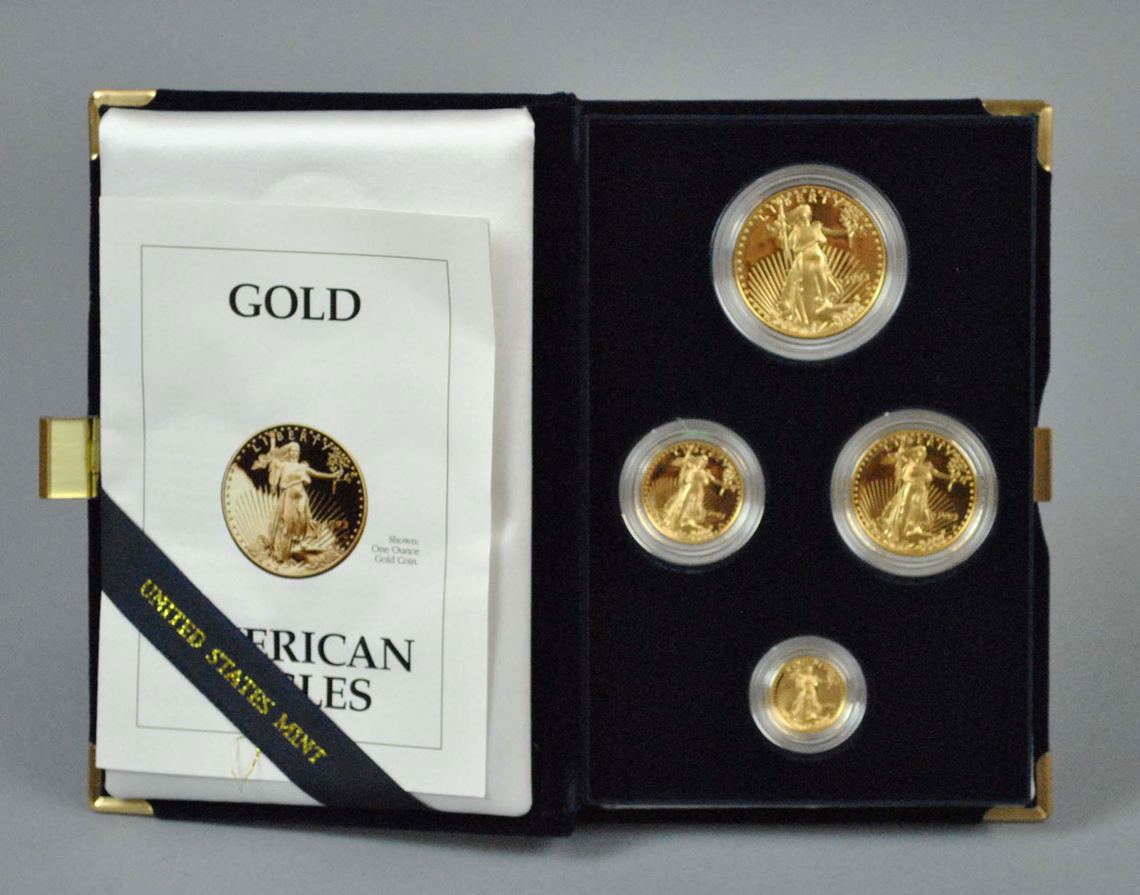 1993 AMERICAN EAGLE 4-COIN GOLD PROOF SET (1 of 2)