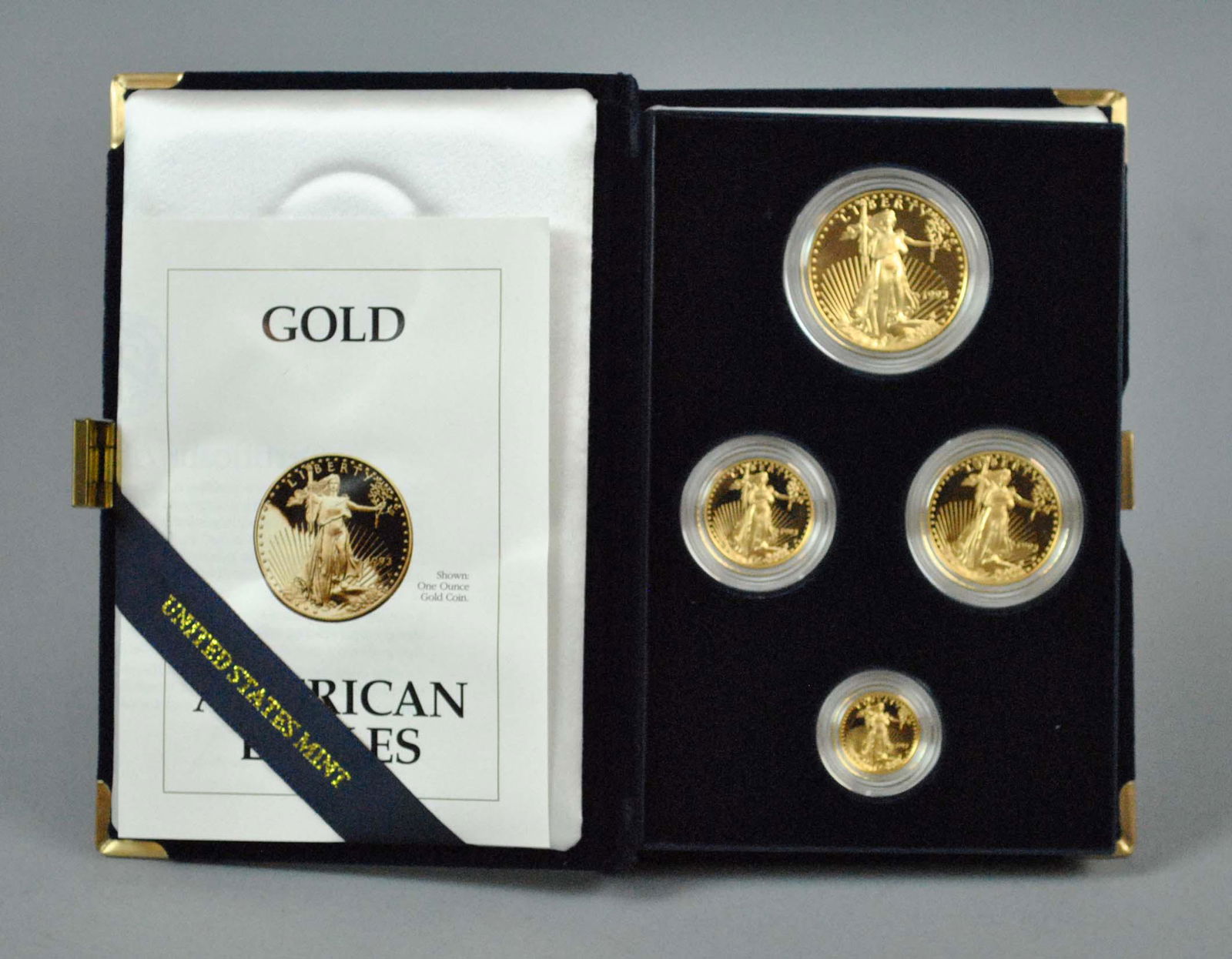 1993 AMERICAN EAGLE 4-COIN GOLD PROOF SET (1 of 2)