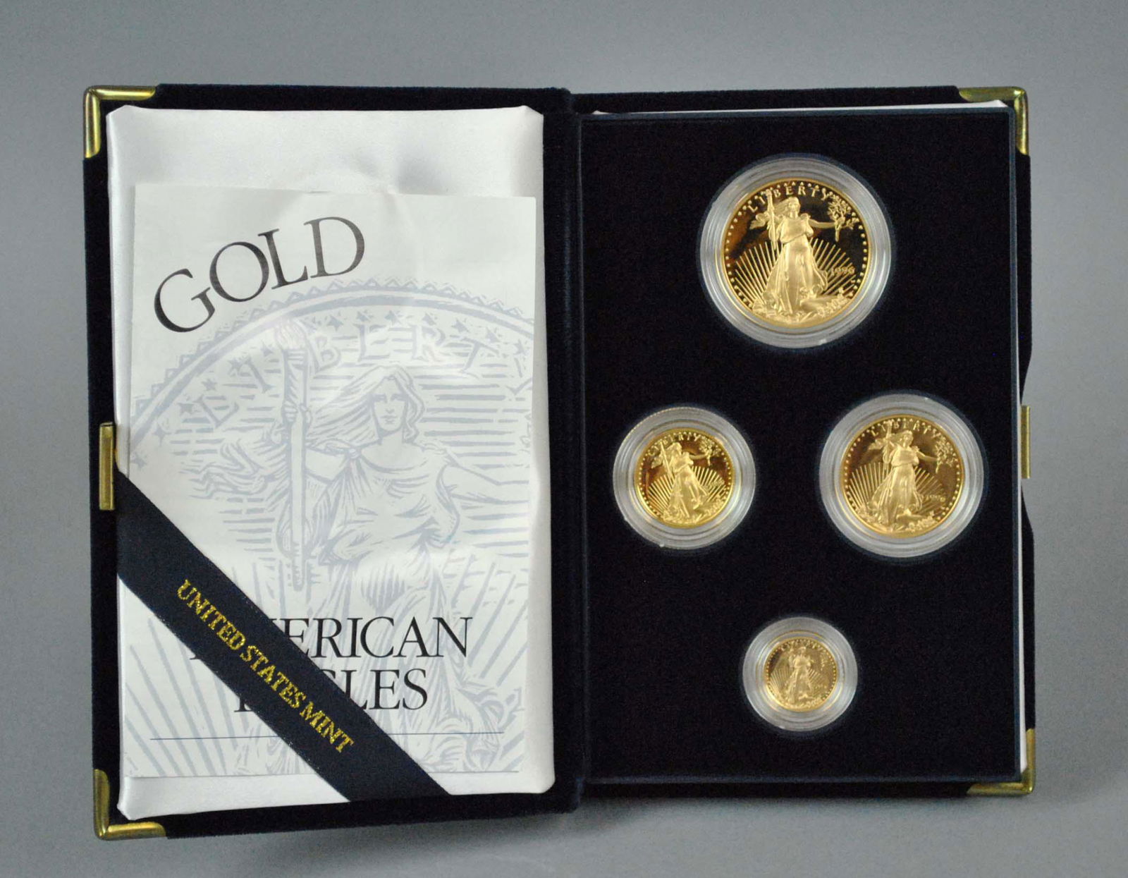 1996 AMERICAN EAGLE 4-COIN GOLD PROOF SET (1 of 2)